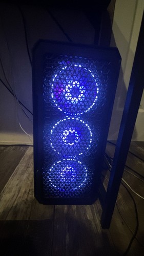Black gaming computer 4060 - black,